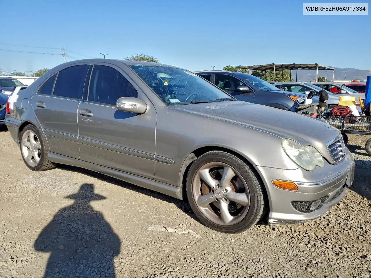 WDBRF52H06A917334 2006 Mercedes-Benz C 230