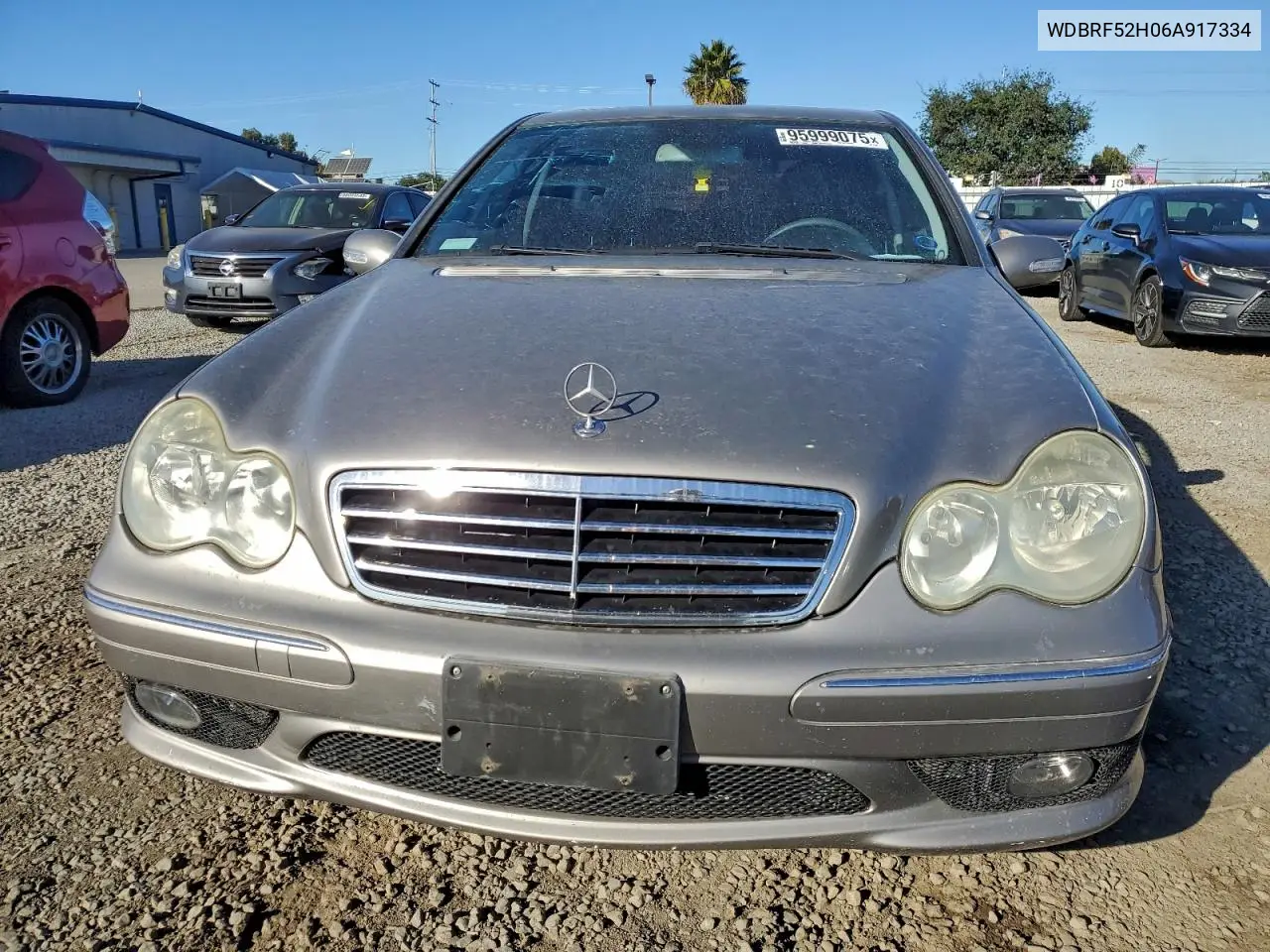WDBRF52H06A917334 2006 Mercedes-Benz C 230