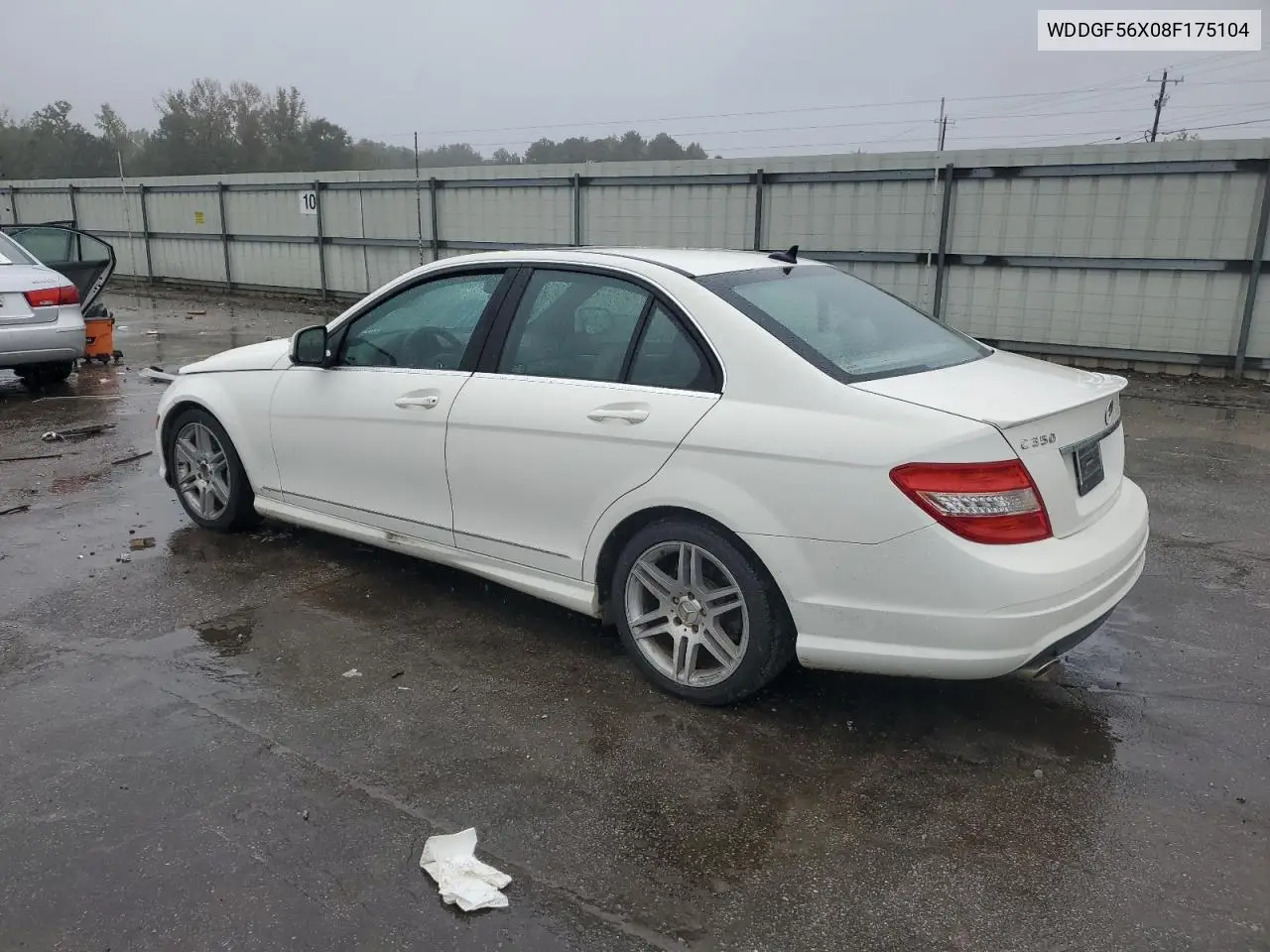 WDDGF56X08F175104 2008 Mercedes-Benz C 350