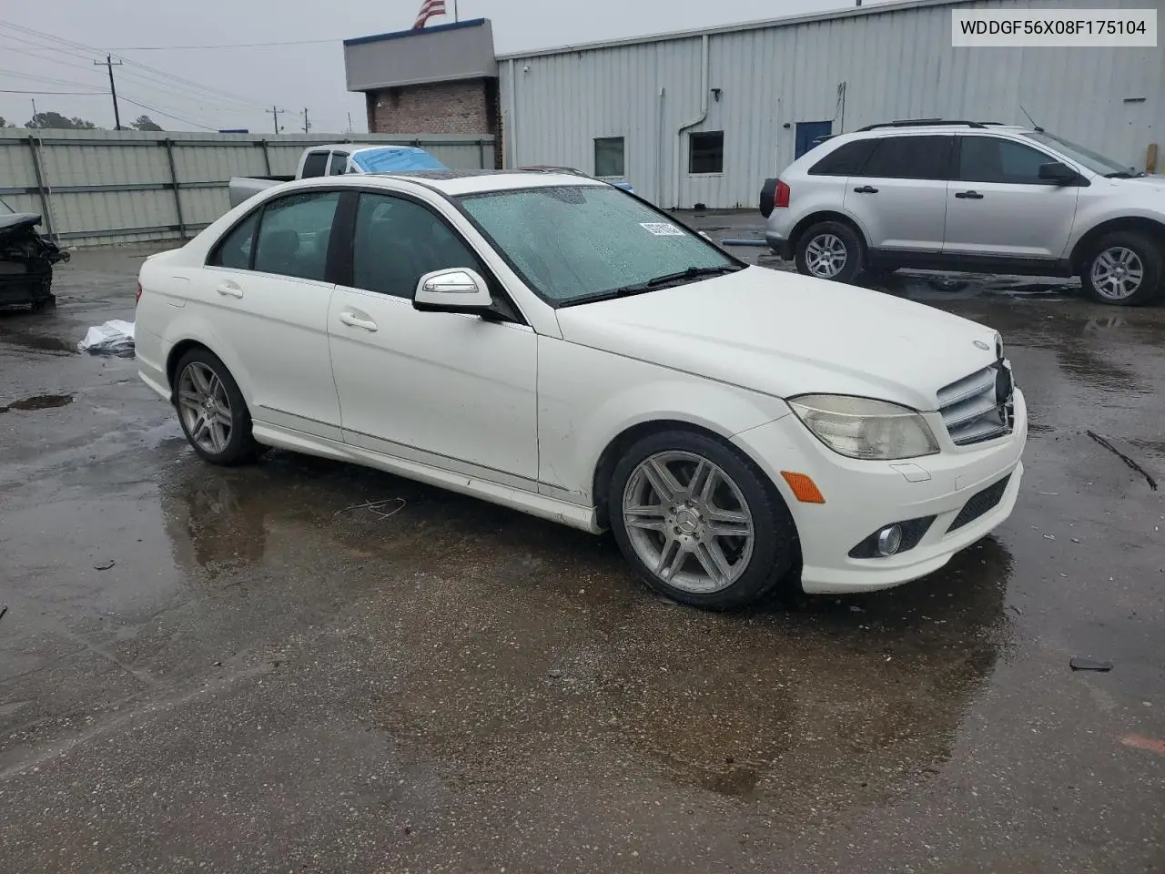 WDDGF56X08F175104 2008 Mercedes-Benz C 350