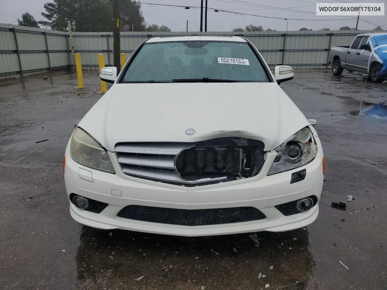 WDDGF56X08F175104 2008 Mercedes-Benz C 350