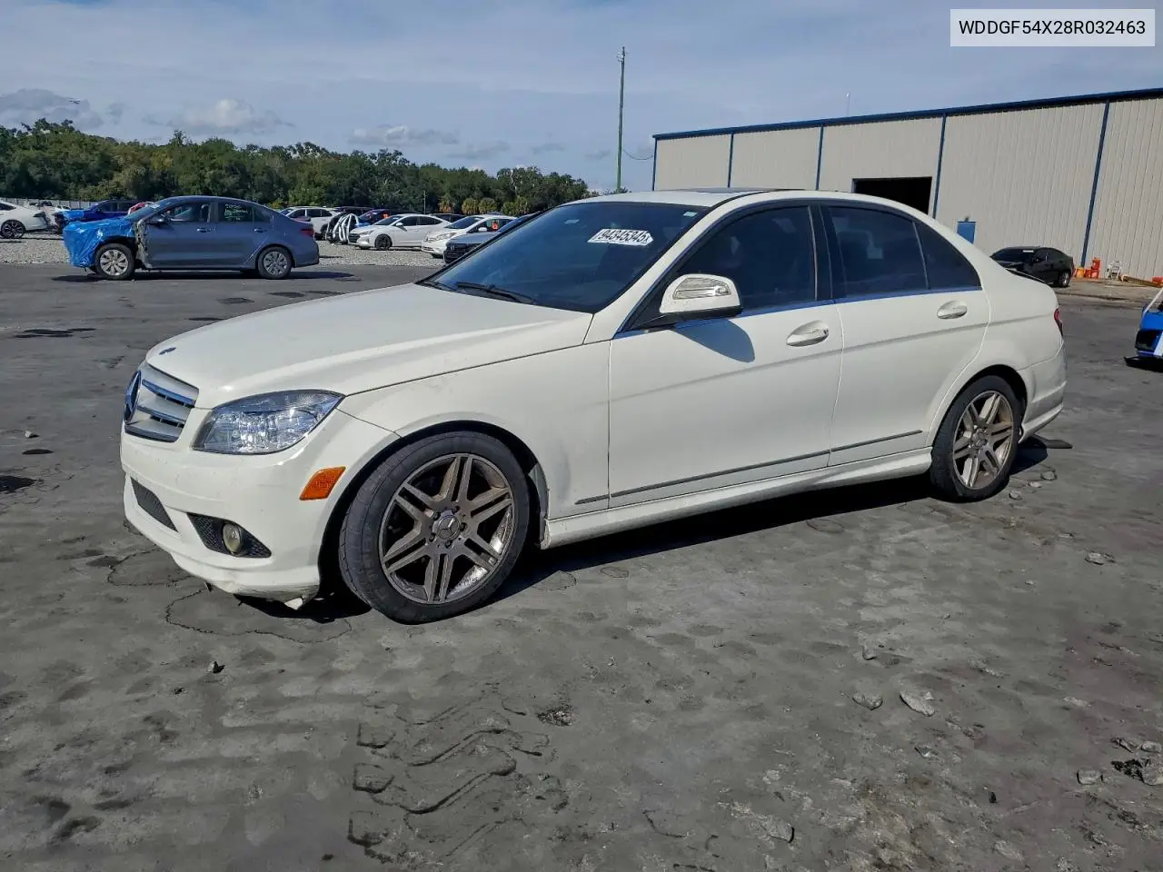 WDDGF54X28R032463 2008 Mercedes-Benz C 300