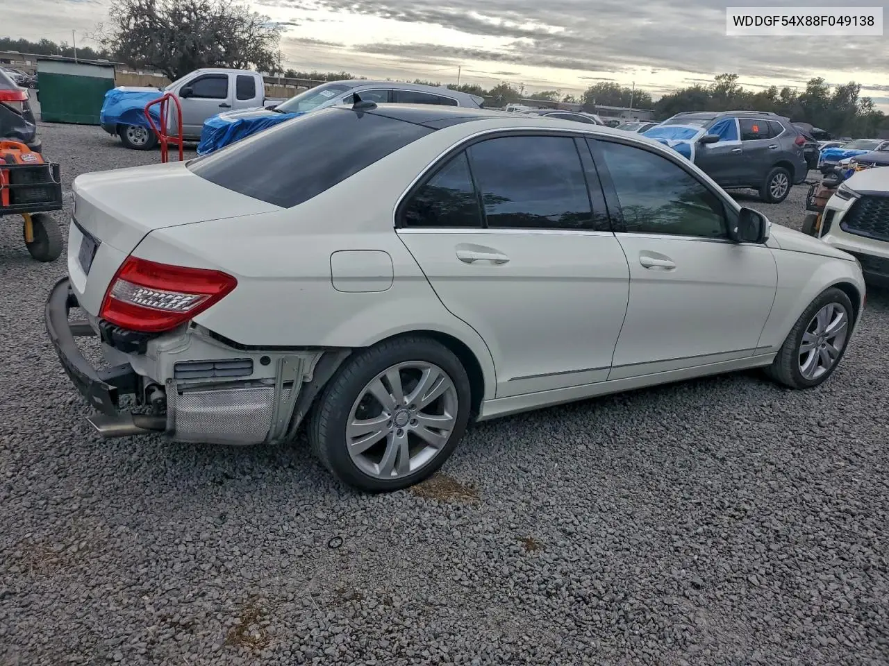 WDDGF54X88F049138 2008 Mercedes-Benz C 300