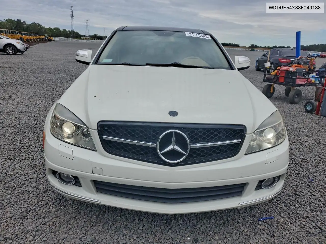 WDDGF54X88F049138 2008 Mercedes-Benz C 300