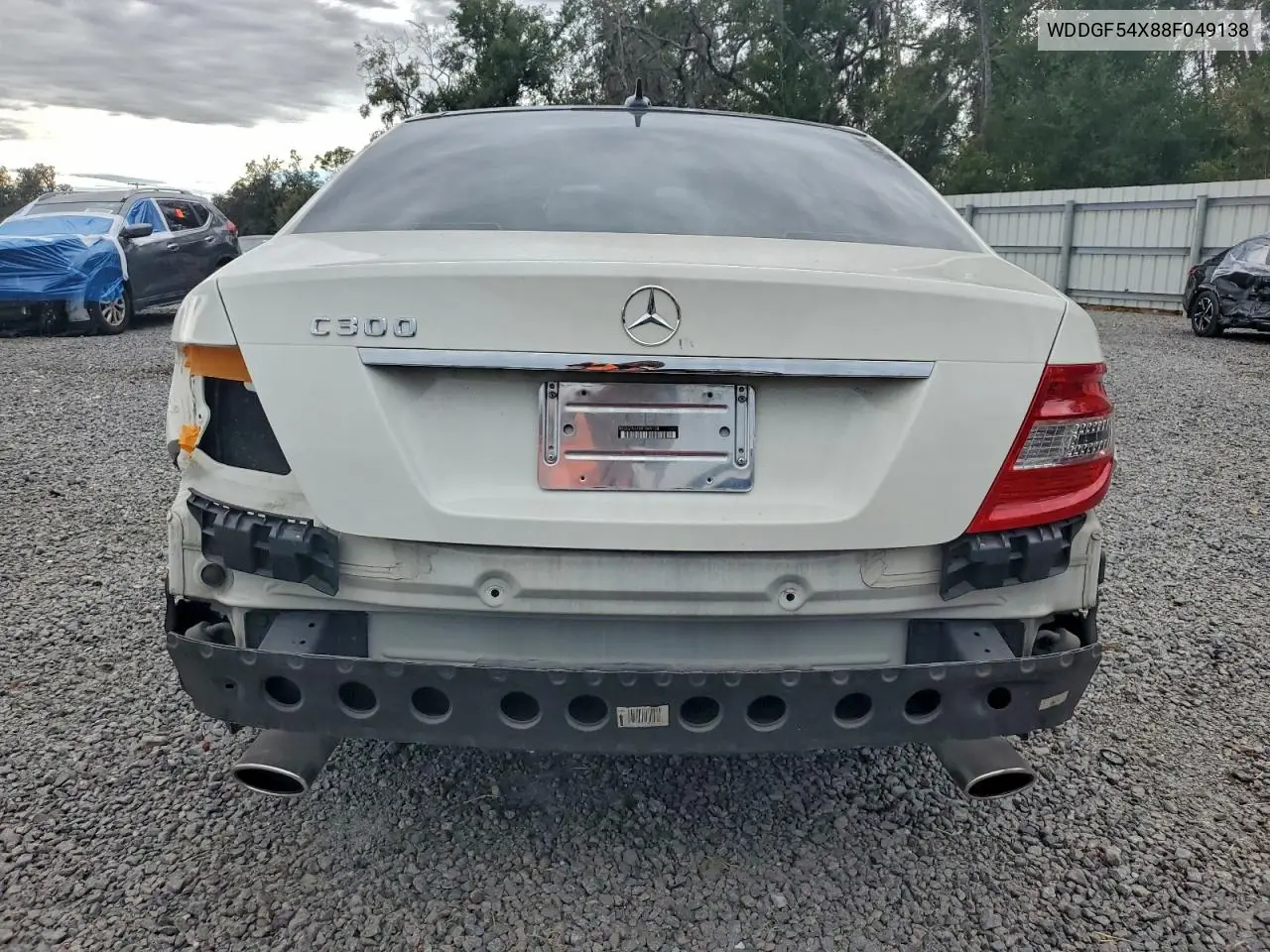 WDDGF54X88F049138 2008 Mercedes-Benz C 300