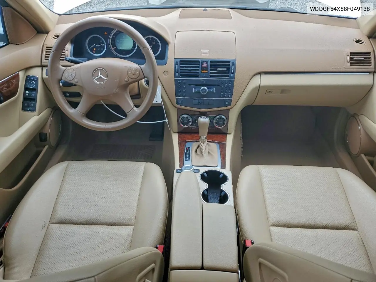WDDGF54X88F049138 2008 Mercedes-Benz C 300