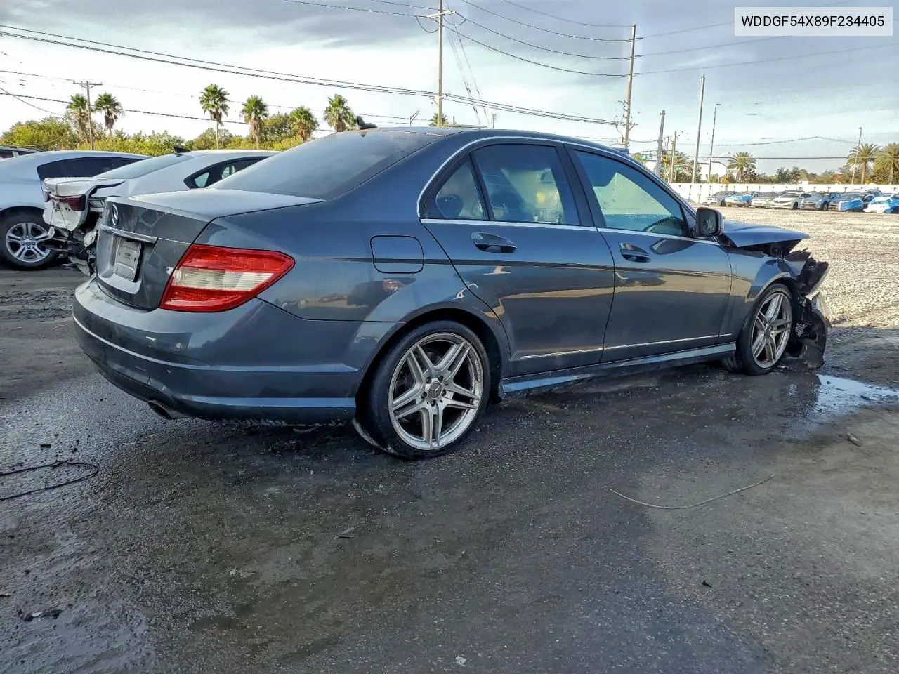 WDDGF54X89F234405 2009 Mercedes-Benz C 300