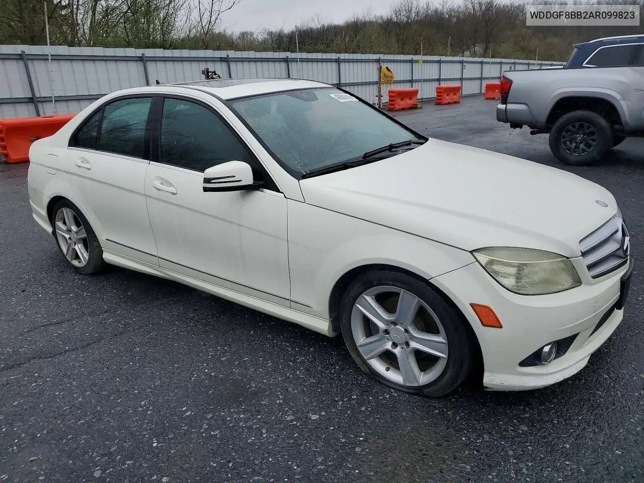 WDDGF8BB2AR099823 2010 Mercedes-Benz C 300 4Matic