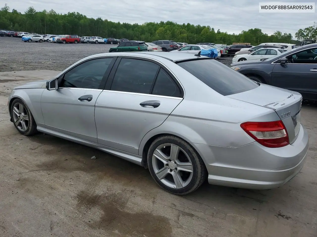 WDDGF8BB5AR092543 2010 Mercedes-Benz C 300 4Matic
