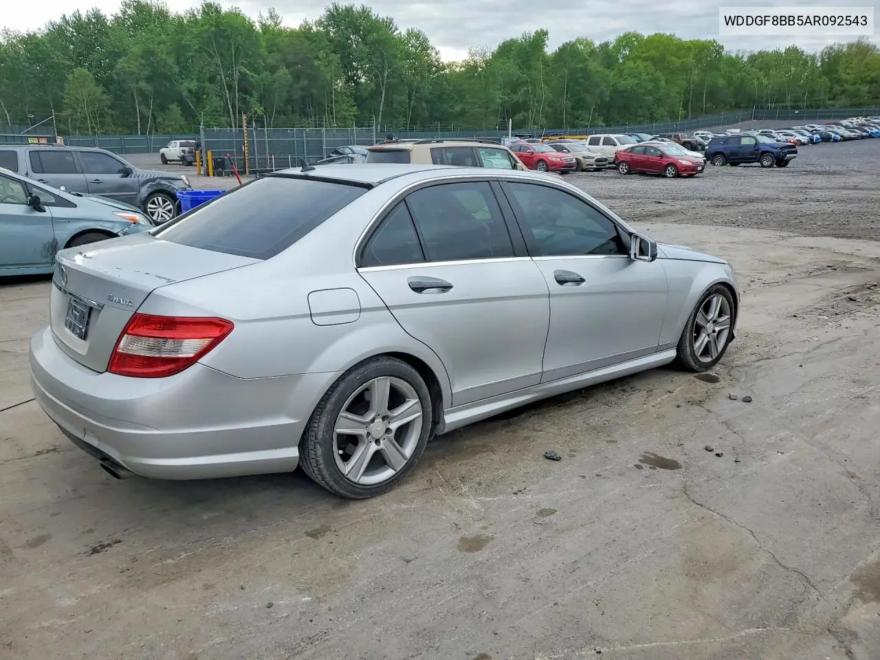 WDDGF8BB5AR092543 2010 Mercedes-Benz C 300 4Matic