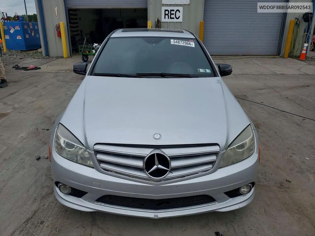 WDDGF8BB5AR092543 2010 Mercedes-Benz C 300 4Matic