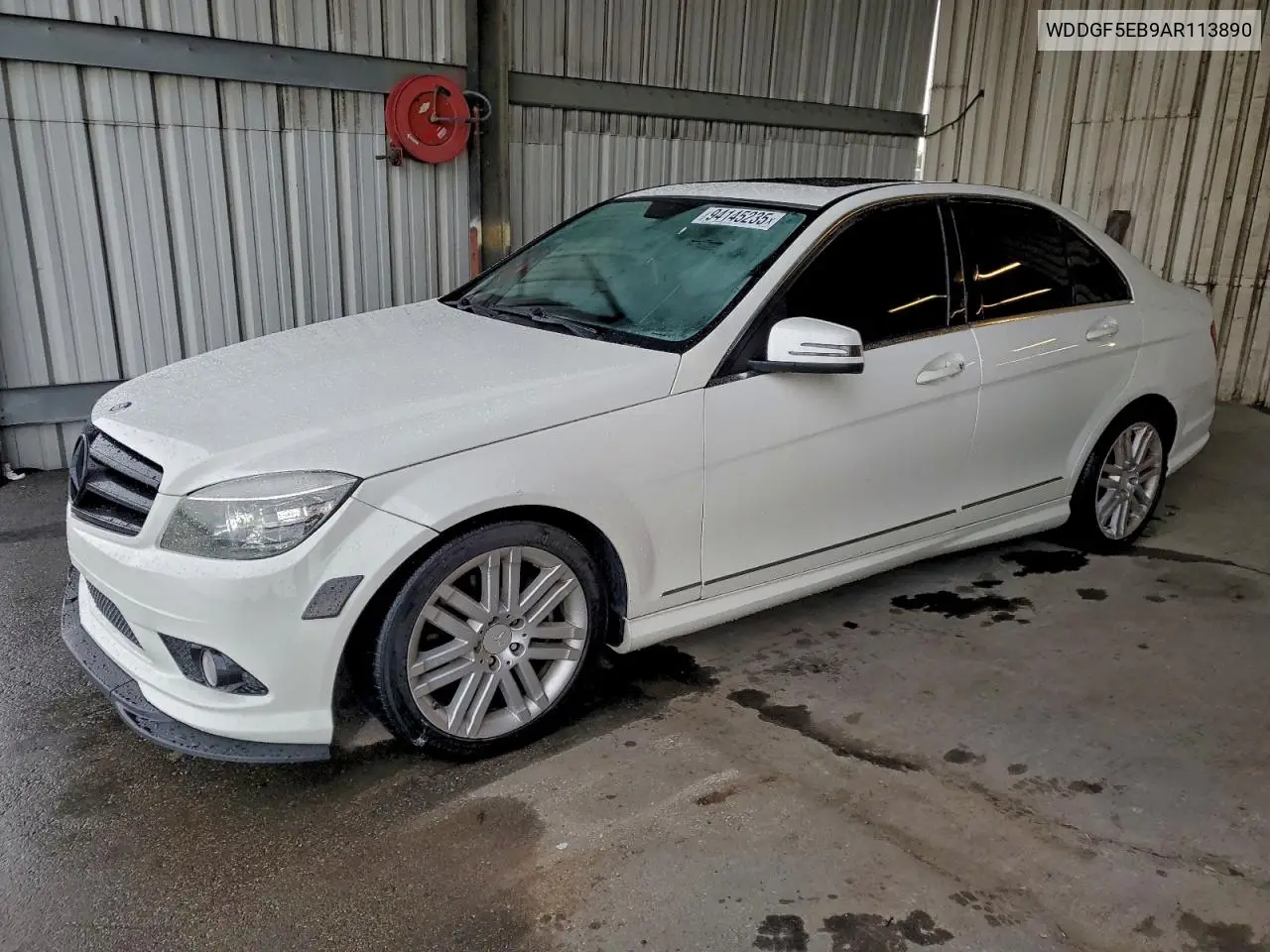 WDDGF5EB9AR113890 2010 Mercedes-Benz C 300