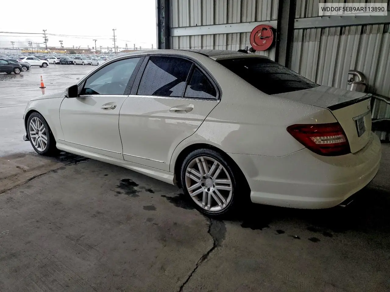 WDDGF5EB9AR113890 2010 Mercedes-Benz C 300