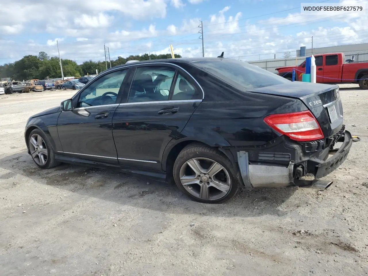WDDGF5EB0BF627579 2011 Mercedes-Benz C 300