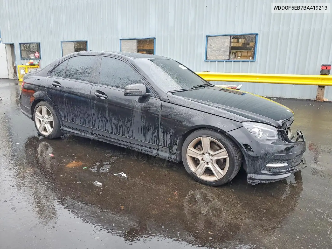 2011 Mercedes-Benz C 300 VIN: WDDGF5EB7BA419213 Lot: 48505086