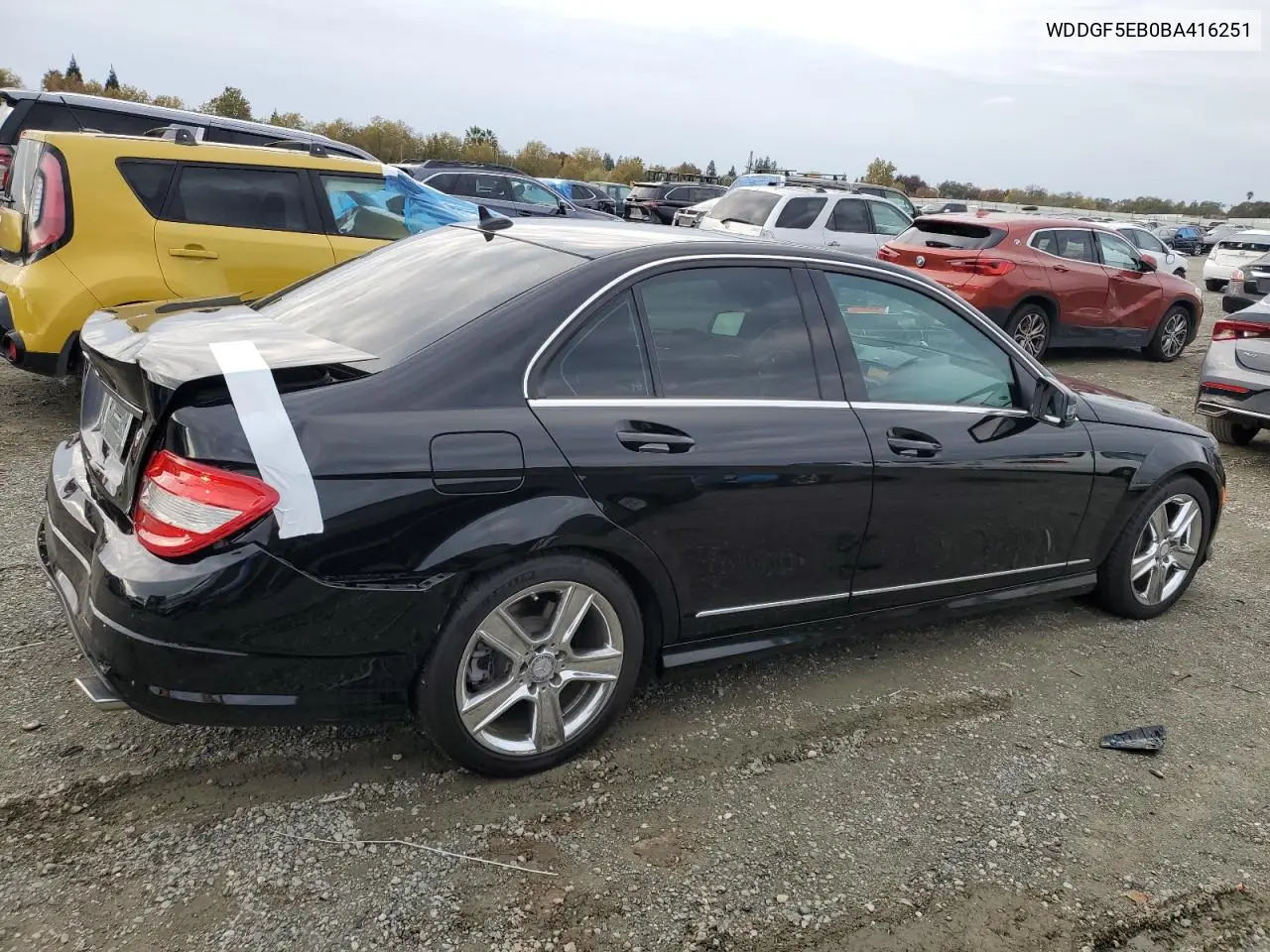 WDDGF5EB0BA416251 2011 Mercedes-Benz C 300