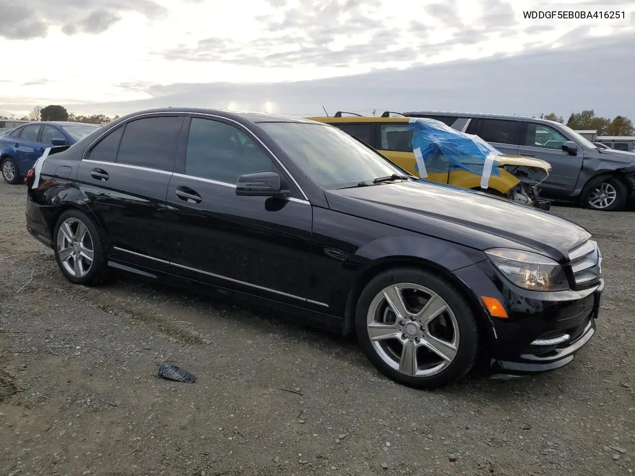 WDDGF5EB0BA416251 2011 Mercedes-Benz C 300