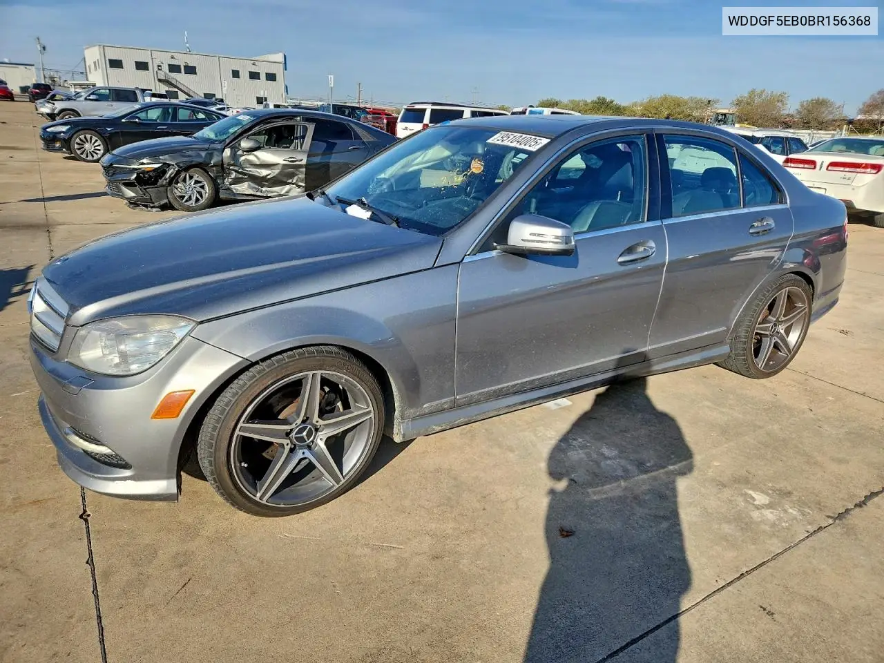 WDDGF5EB0BR156368 2011 Mercedes-Benz C 300