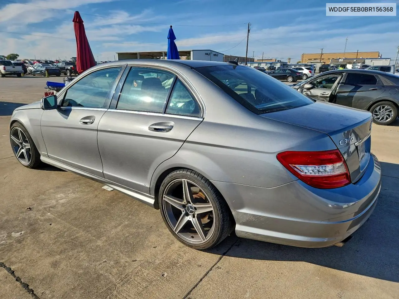 WDDGF5EB0BR156368 2011 Mercedes-Benz C 300