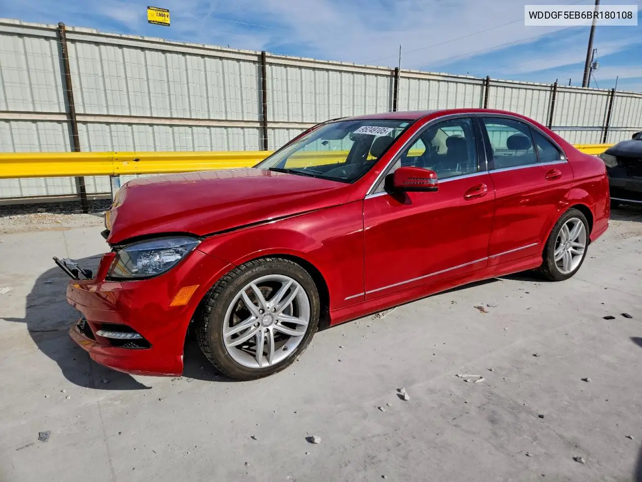 WDDGF5EB6BR180108 2011 Mercedes-Benz C 300