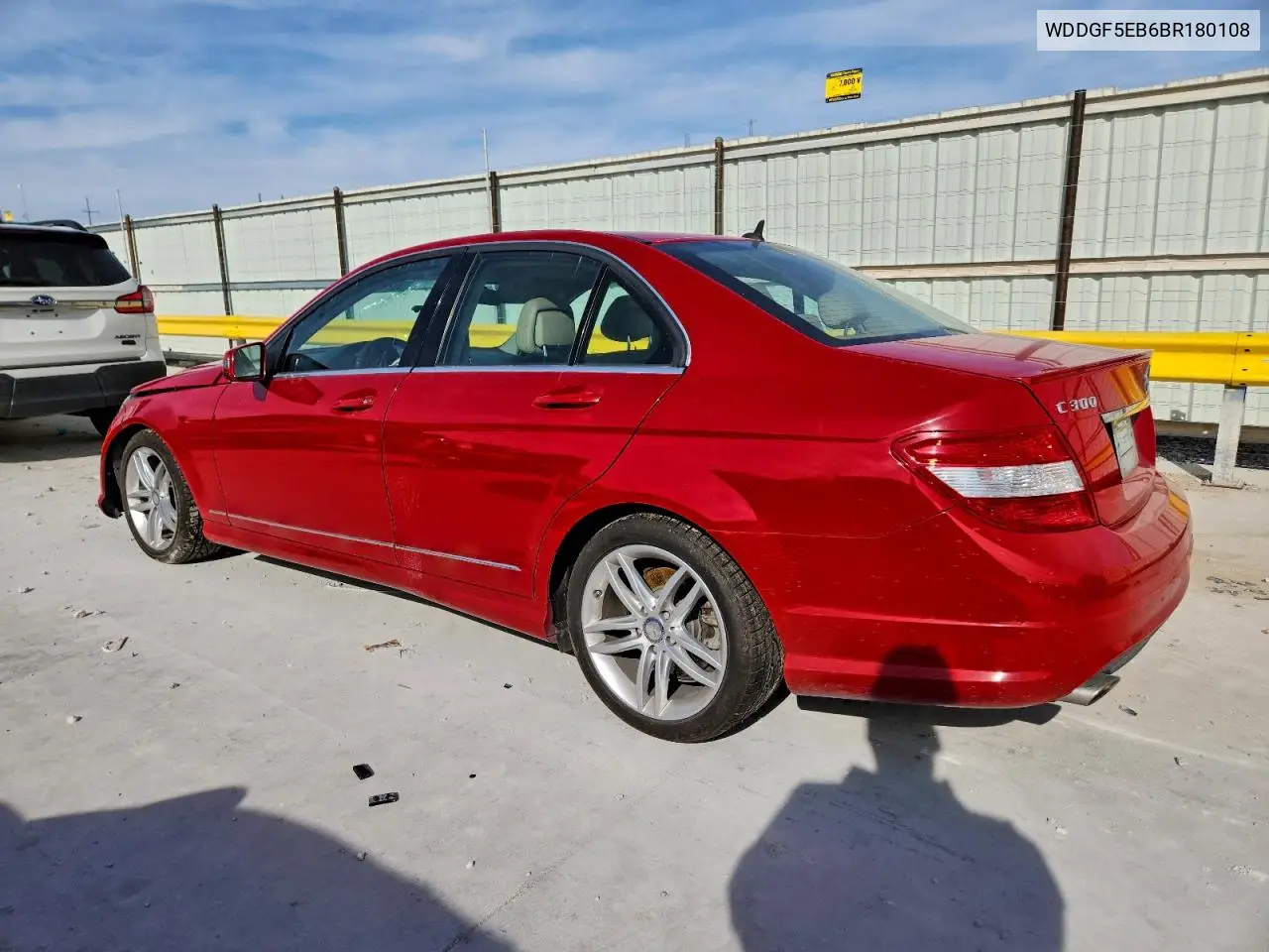 WDDGF5EB6BR180108 2011 Mercedes-Benz C 300