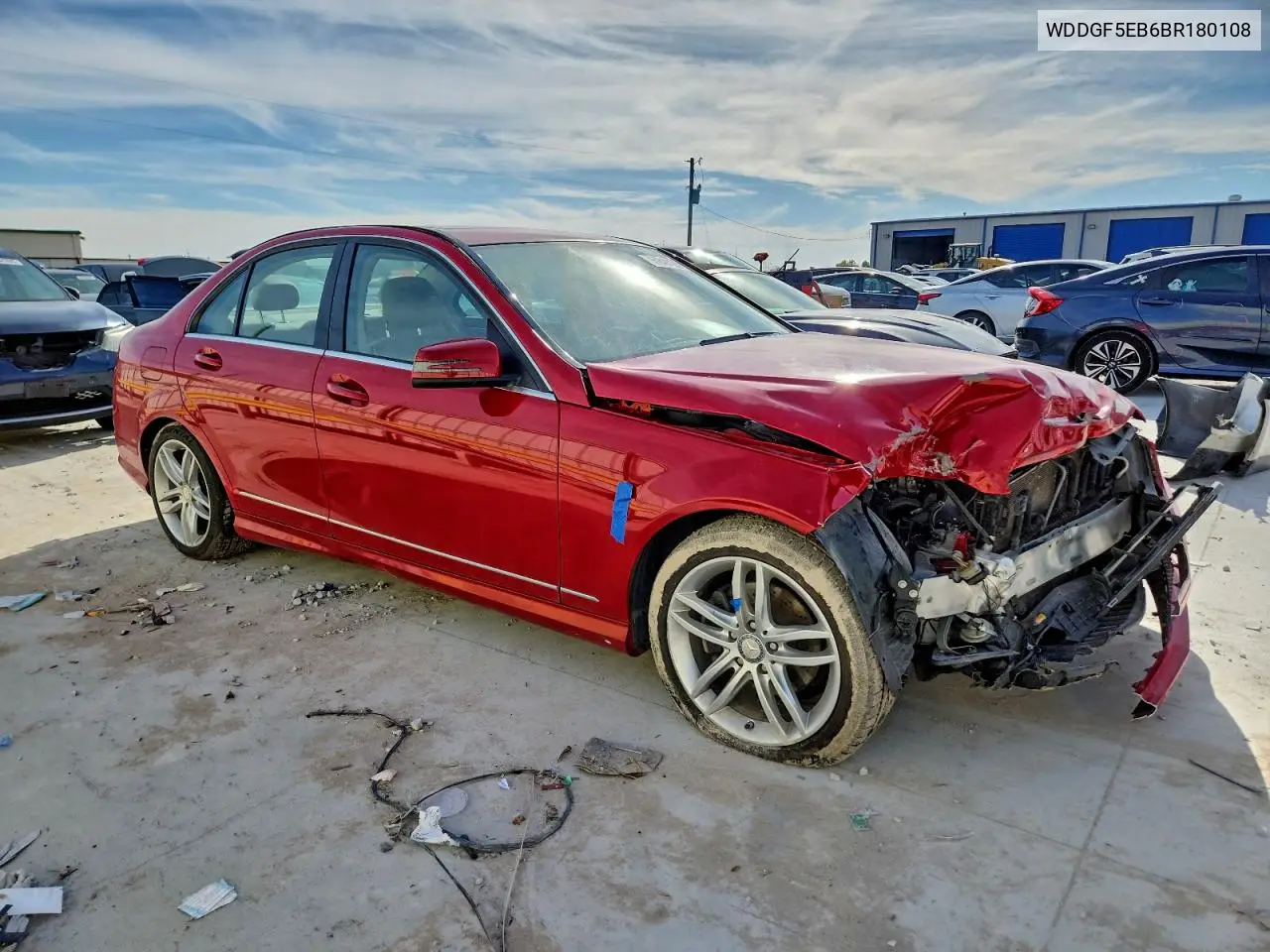 WDDGF5EB6BR180108 2011 Mercedes-Benz C 300