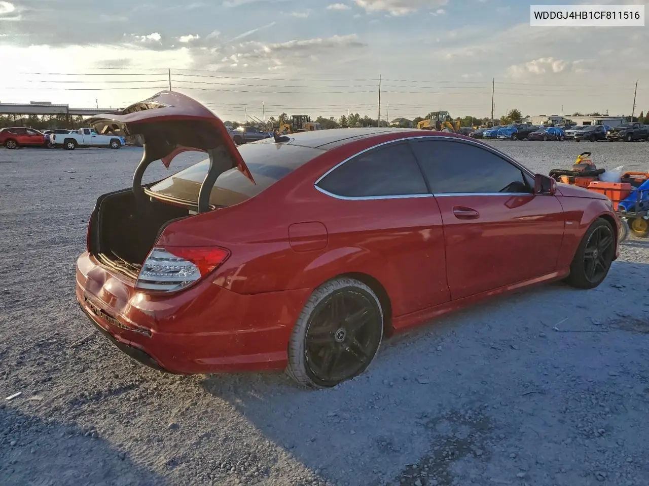 WDDGJ4HB1CF811516 2012 Mercedes-Benz C 250