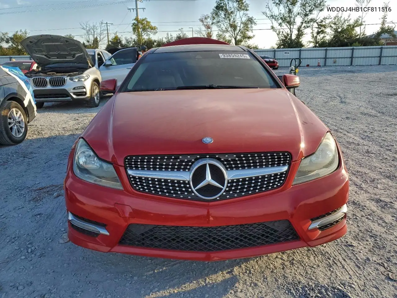WDDGJ4HB1CF811516 2012 Mercedes-Benz C 250