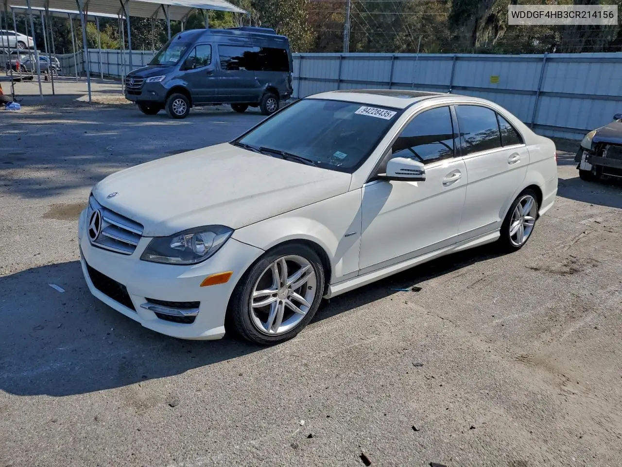 WDDGF4HB3CR214156 2012 Mercedes-Benz C 250