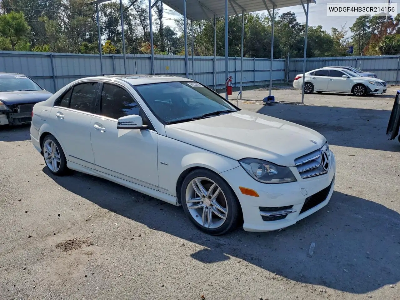 WDDGF4HB3CR214156 2012 Mercedes-Benz C 250