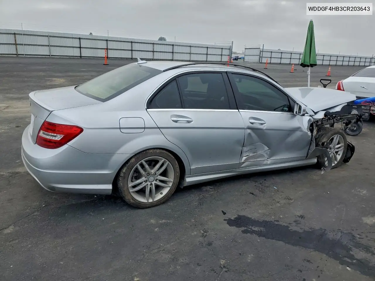 WDDGF4HB3CR203643 2012 Mercedes-Benz C 250