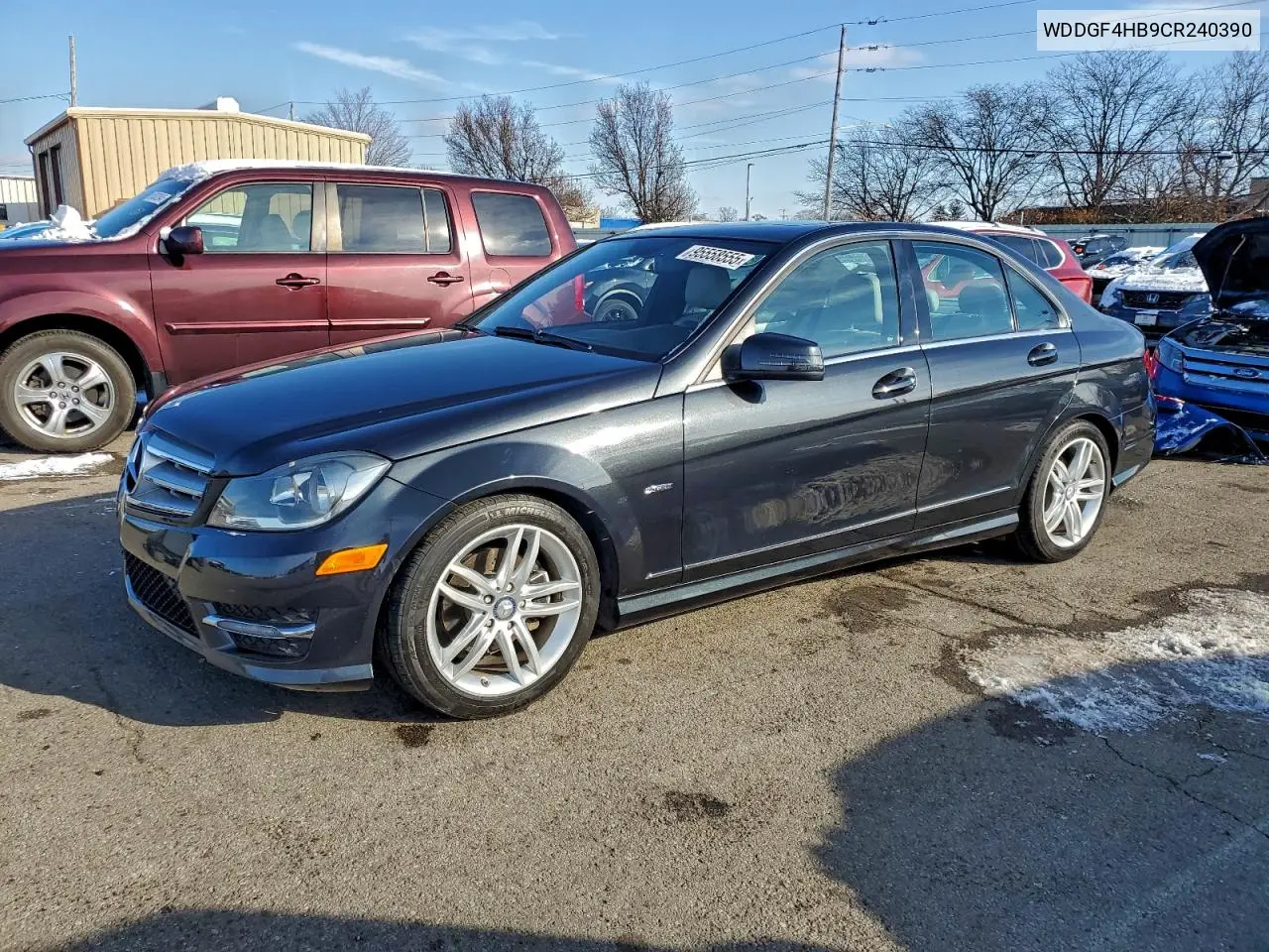 WDDGF4HB9CR240390 2012 Mercedes-Benz C 250