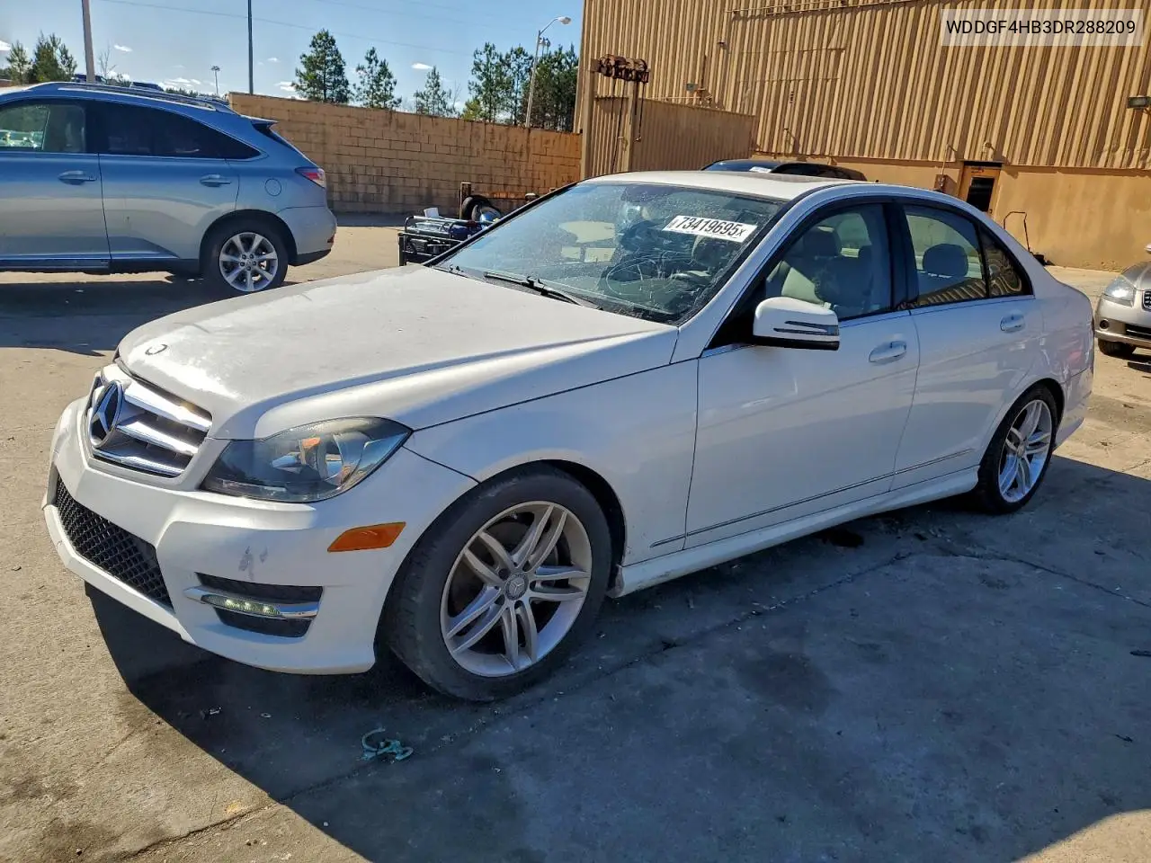 WDDGF4HB3DR288209 2013 Mercedes-Benz C 250