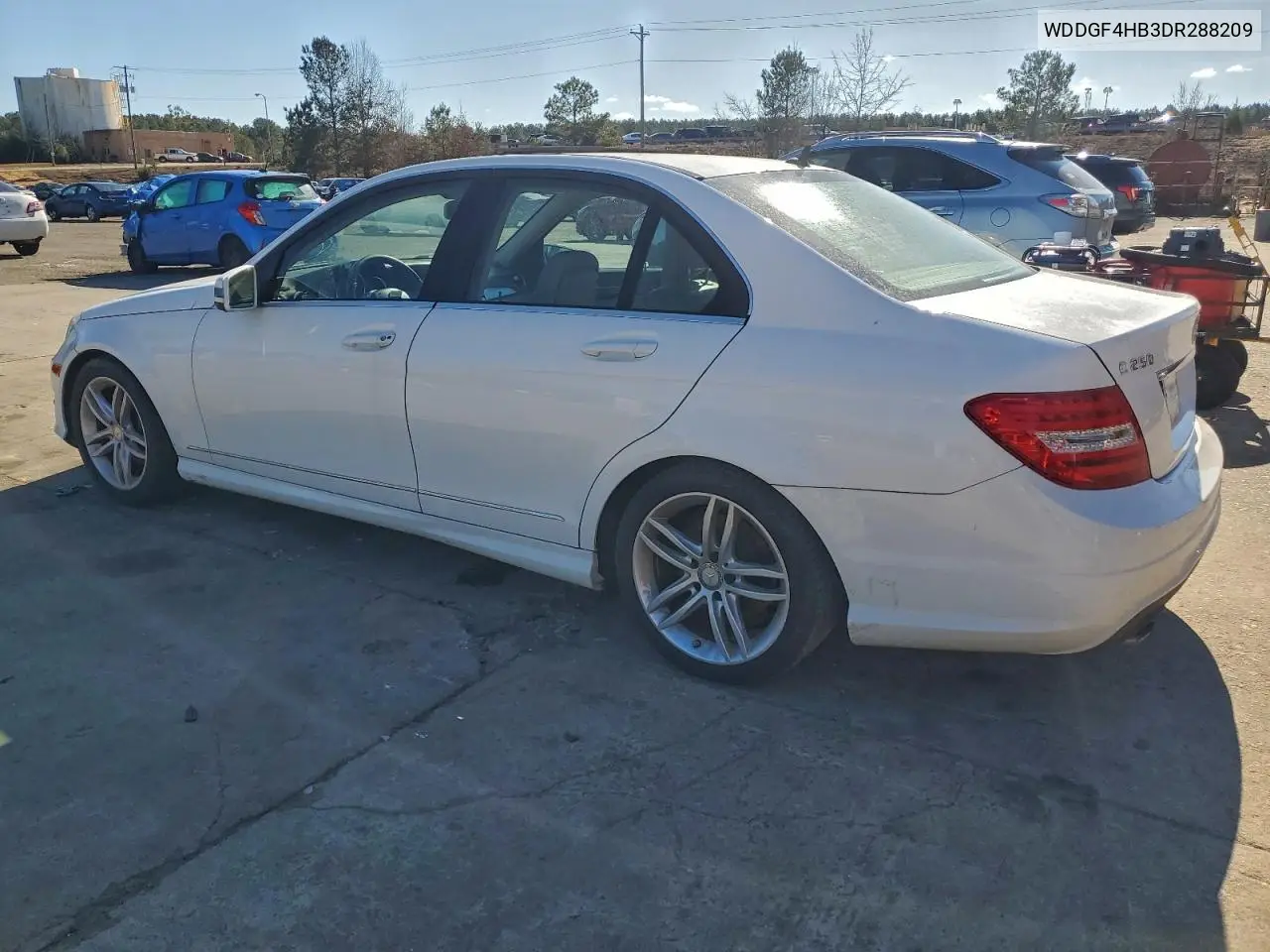WDDGF4HB3DR288209 2013 Mercedes-Benz C 250