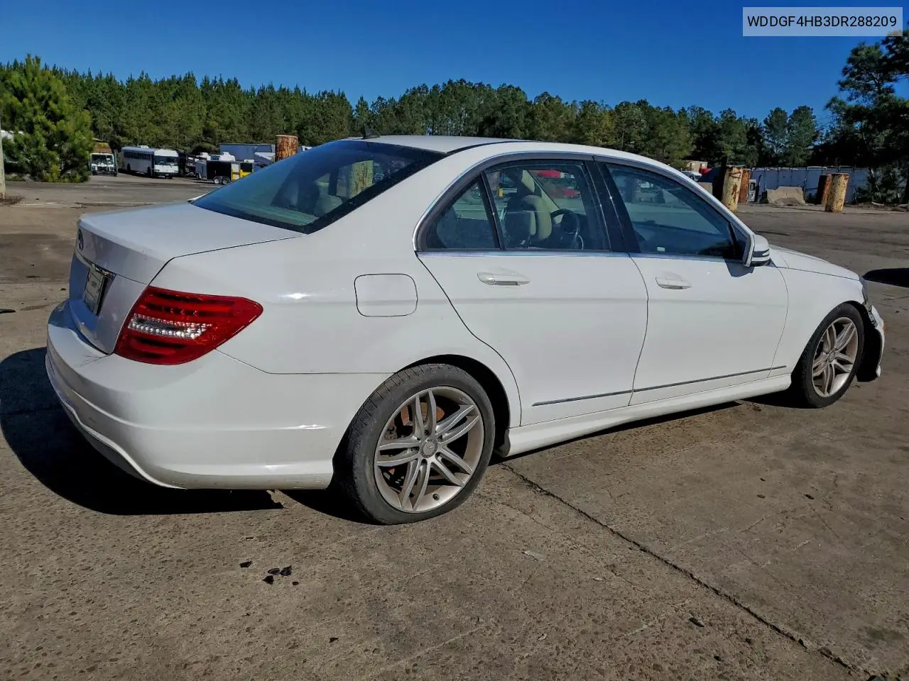 WDDGF4HB3DR288209 2013 Mercedes-Benz C 250
