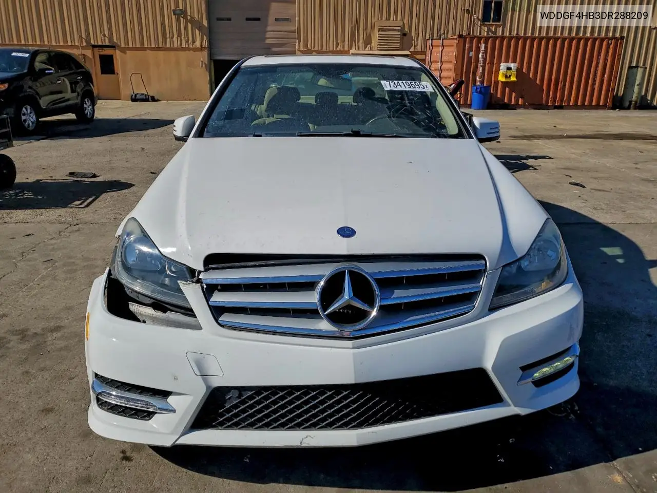 WDDGF4HB3DR288209 2013 Mercedes-Benz C 250
