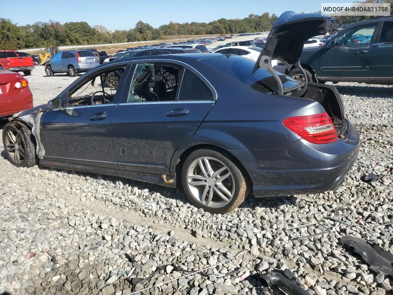 WDDGF4HB4DA831758 2013 Mercedes-Benz C 250