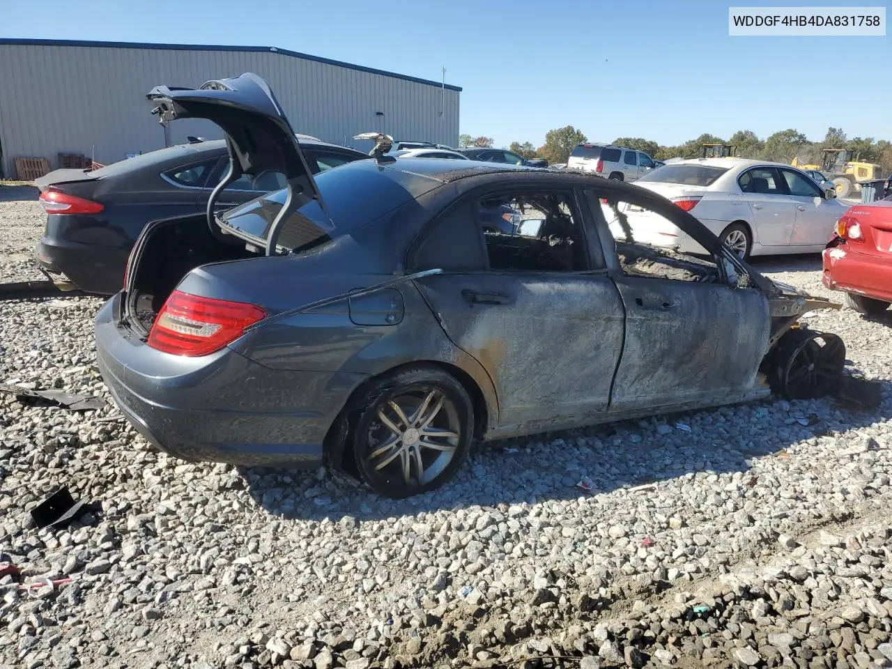 WDDGF4HB4DA831758 2013 Mercedes-Benz C 250
