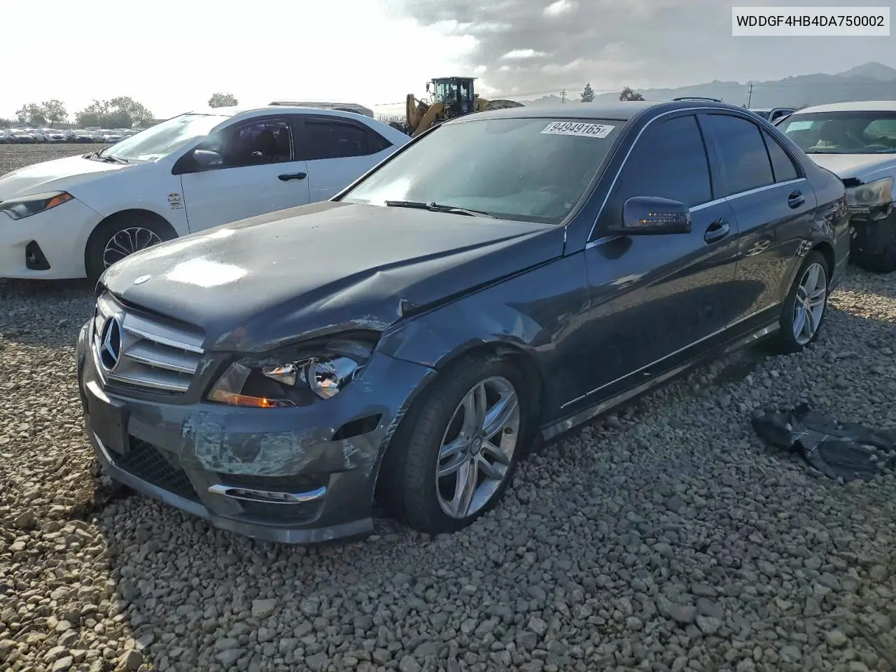 WDDGF4HB4DA750002 2013 Mercedes-Benz C 250