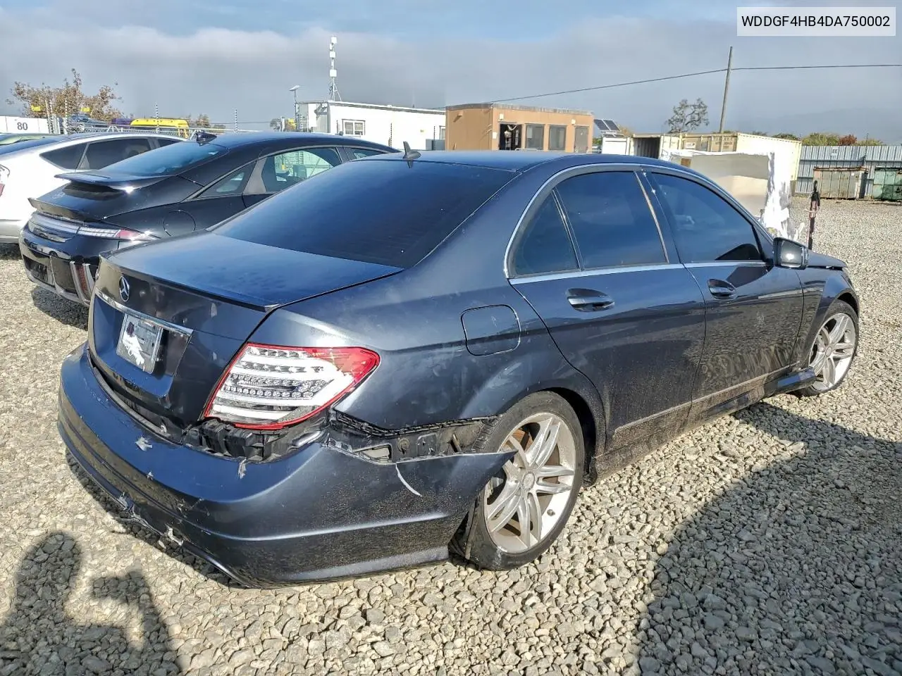 WDDGF4HB4DA750002 2013 Mercedes-Benz C 250