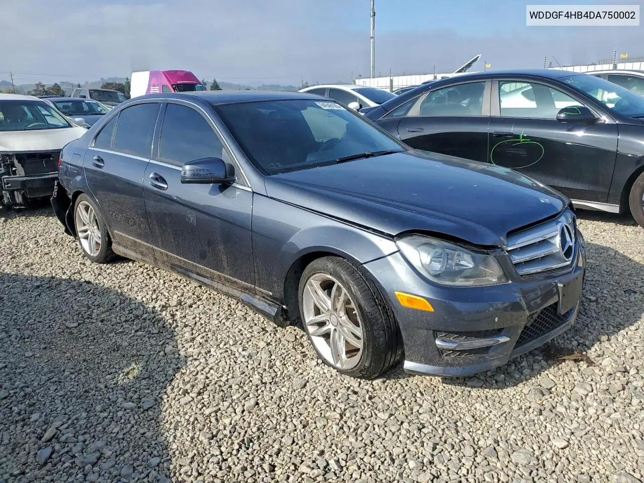 WDDGF4HB4DA750002 2013 Mercedes-Benz C 250