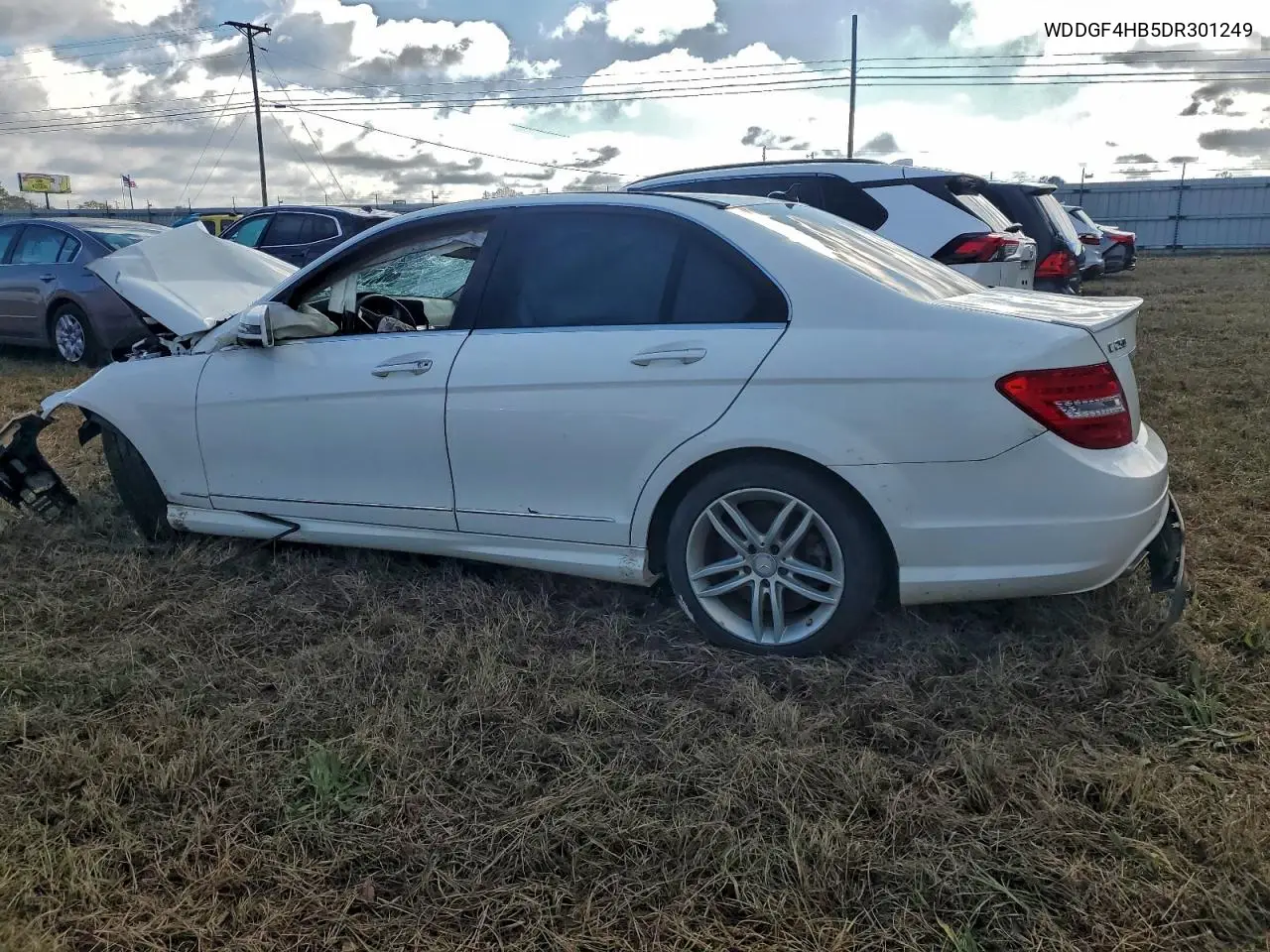 WDDGF4HB5DR301249 2013 Mercedes-Benz C 250