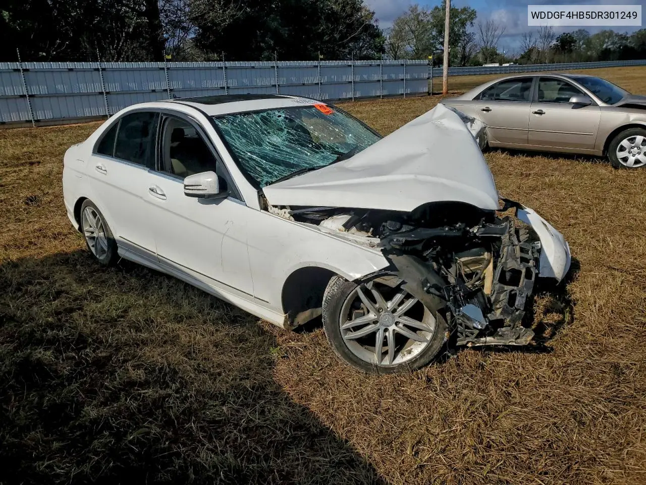 WDDGF4HB5DR301249 2013 Mercedes-Benz C 250
