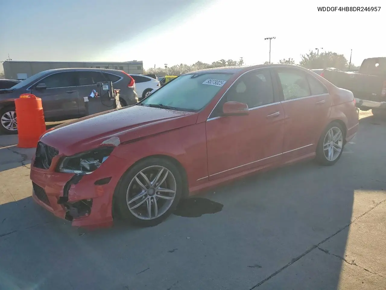 WDDGF4HB8DR246957 2013 Mercedes-Benz C 250