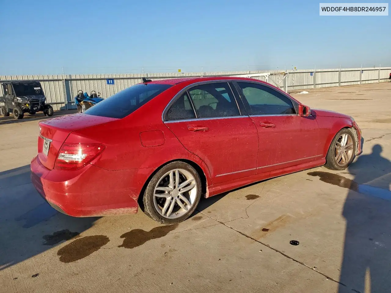 WDDGF4HB8DR246957 2013 Mercedes-Benz C 250