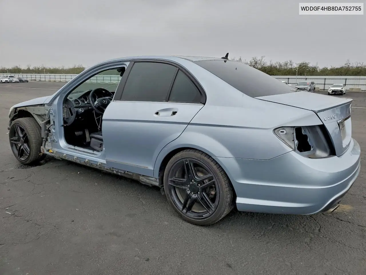 WDDGF4HB8DA752755 2013 Mercedes-Benz C 250