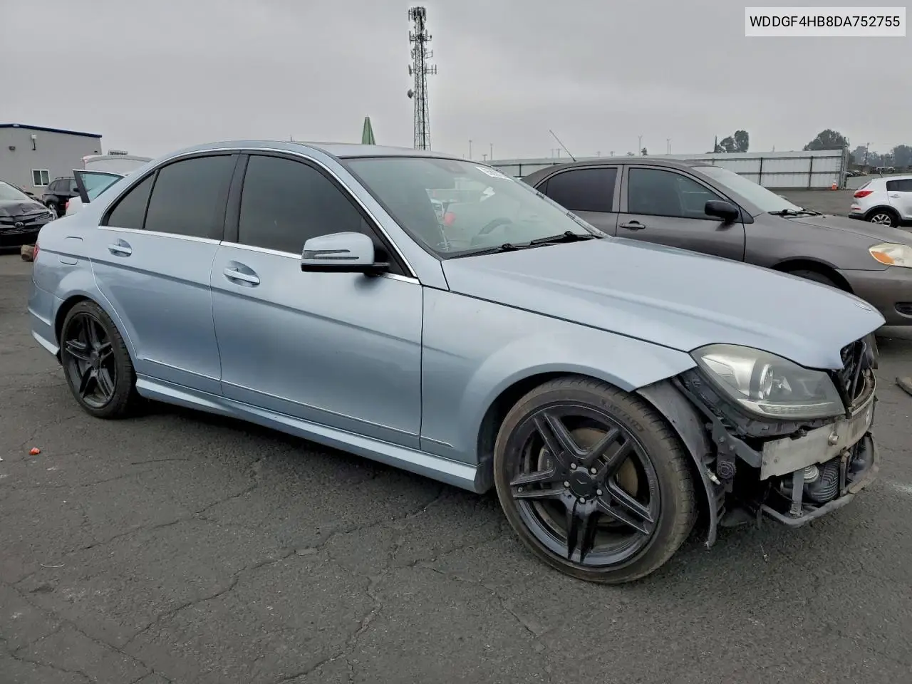 WDDGF4HB8DA752755 2013 Mercedes-Benz C 250