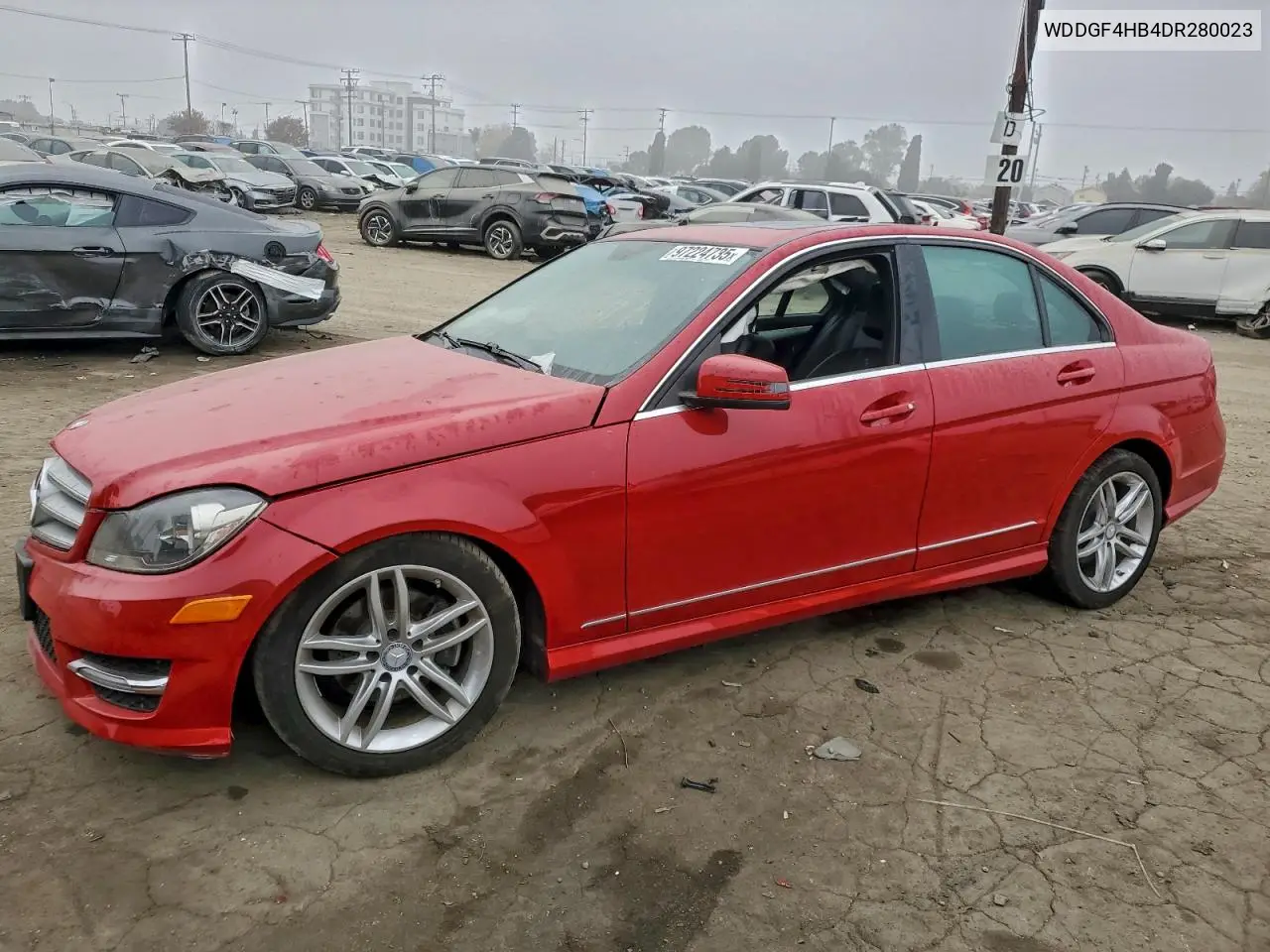 WDDGF4HB4DR280023 2013 Mercedes-Benz C 250
