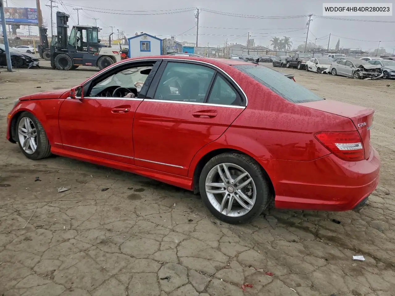 WDDGF4HB4DR280023 2013 Mercedes-Benz C 250