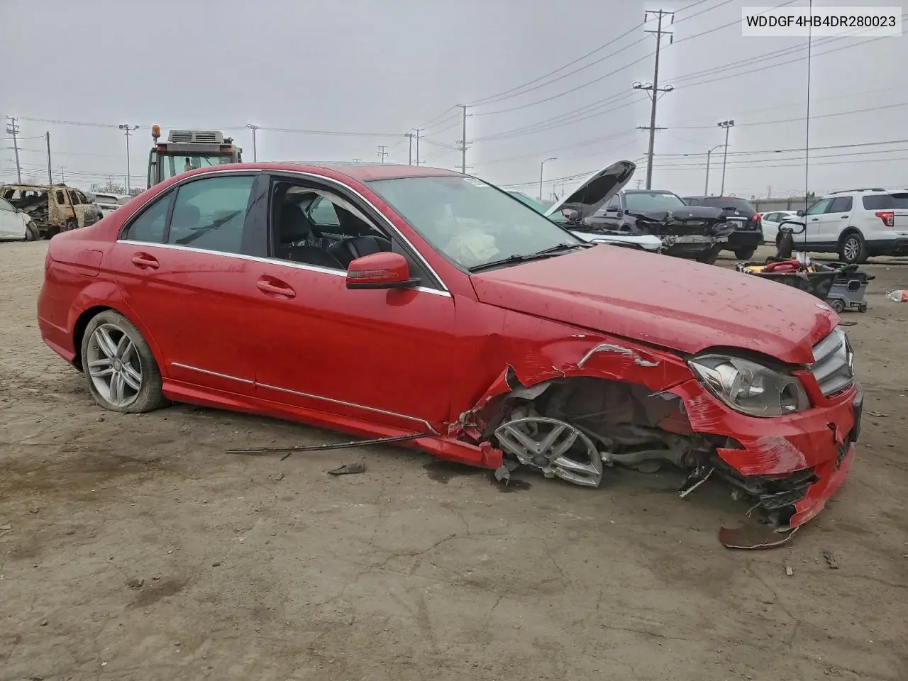 WDDGF4HB4DR280023 2013 Mercedes-Benz C 250
